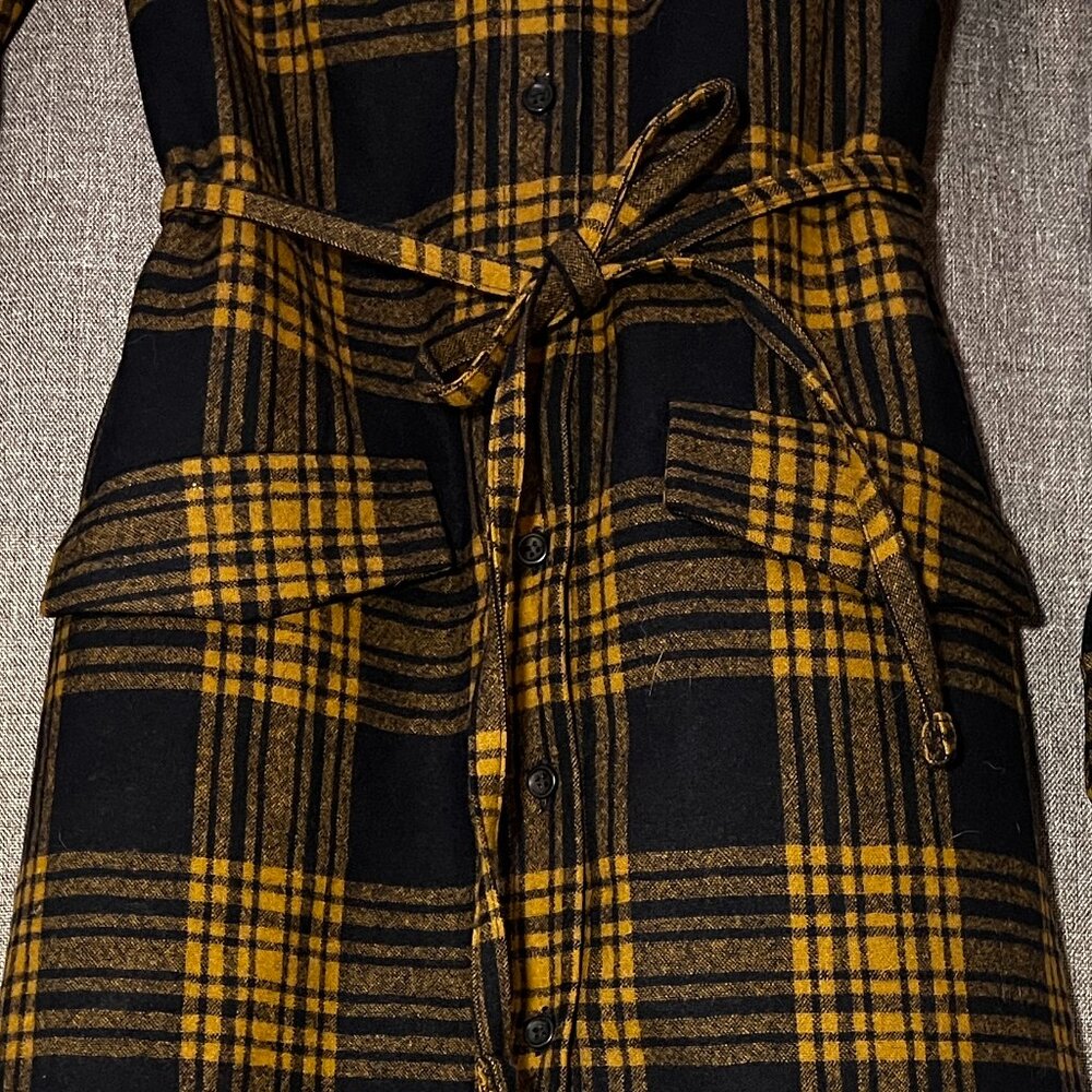 Pendelton Wool Coat Dress The Portland Collection Womens Sz S - Picture 5 of 12